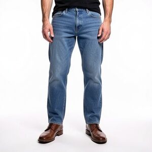 WIND RIVER LINED DENIM JEANS MEN'S SIZE 36x30 BLUE WITH FLEECE LINING